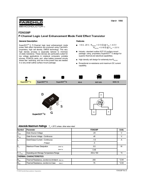 FDN338中文资料