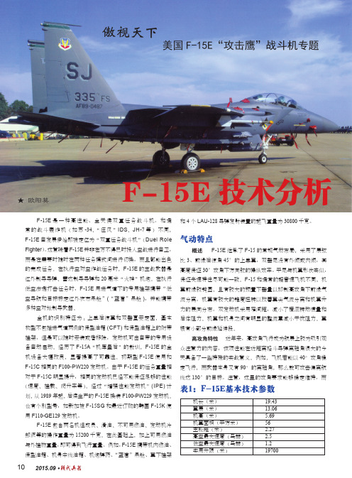 F15E专题-技术分析