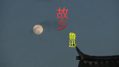 部编教材九年级语文 故乡 PPTX 演示文稿