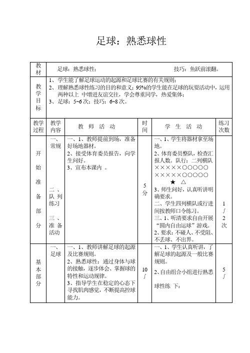 足球：熟悉球性-尹德华