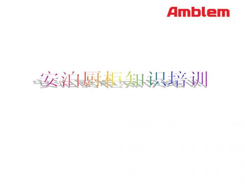 amblem基础知识培训