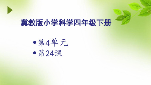 四年级下册科学课件-6.24 未来农业冀教版 优质PPT10