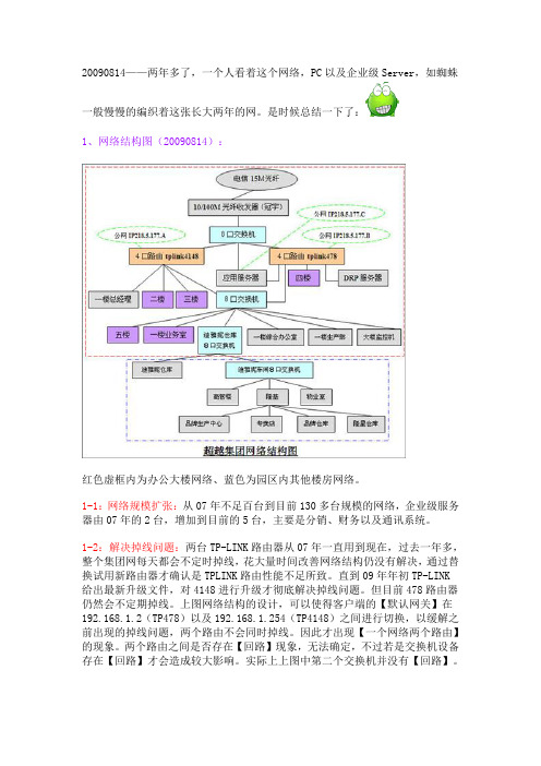 集团网络结构详析(tplink路由器流量限制图文详解)