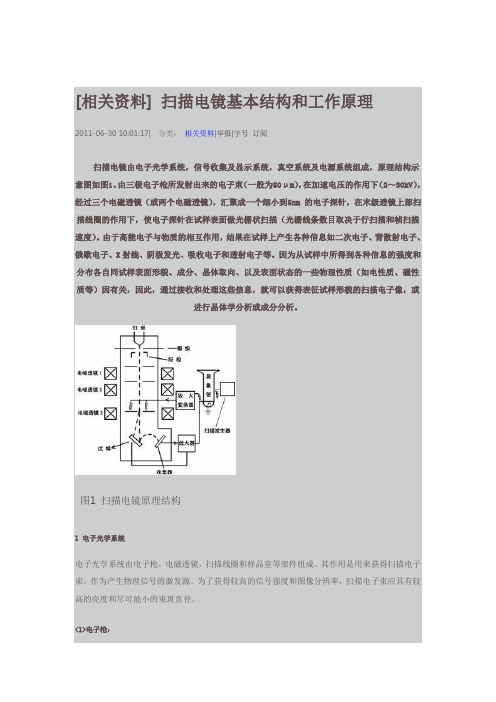 扫描电镜结构