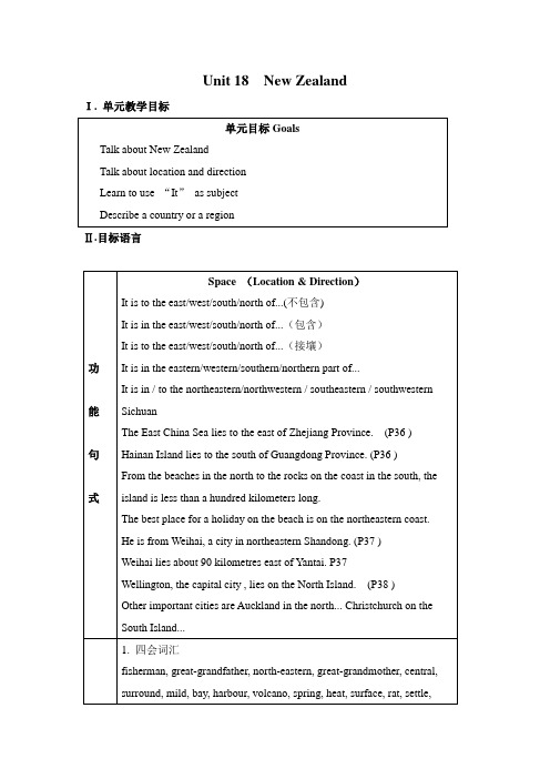 高二英语下学期unit 18