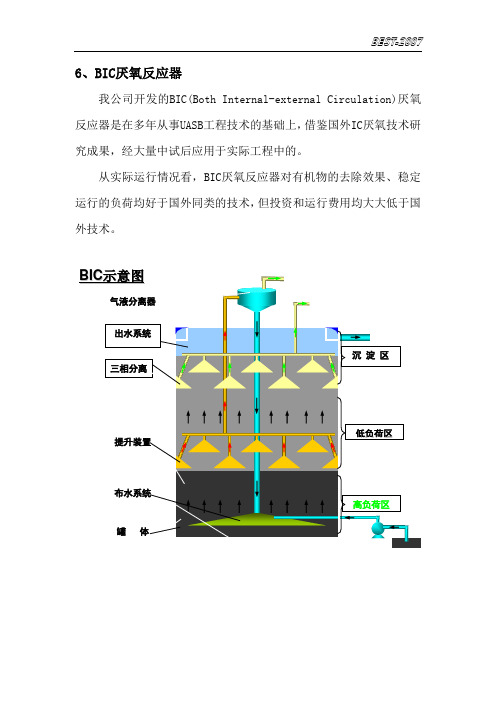 BIC厌氧反应器简介