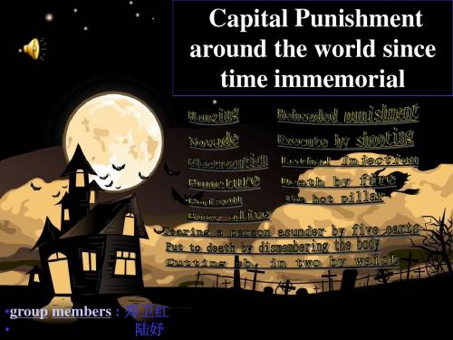 Capital punishment