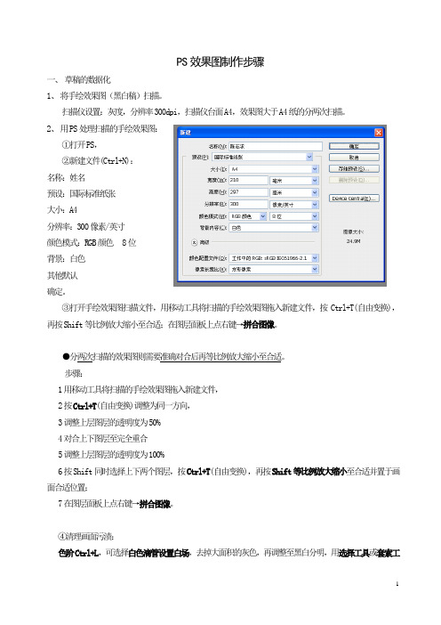 效果图制作步骤(抽出)