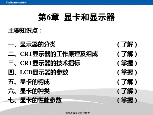 第6次显卡和显示器
