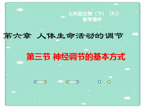 神经调节的基本方式课件PPT