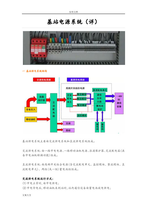 基站电源系统介绍