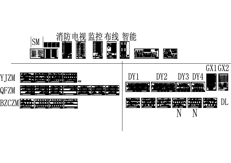 某49000平方米大厦电气设计系统图