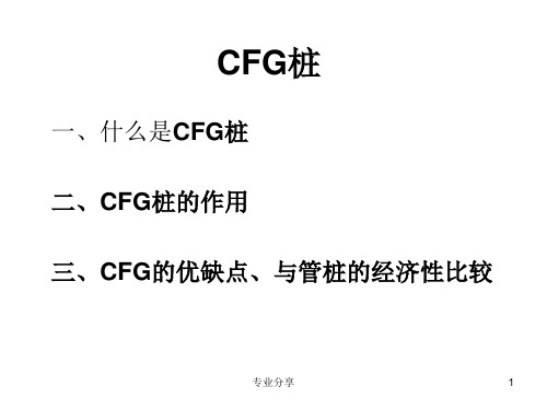 CFG桩与PHC管桩经济性对比(行业精制)