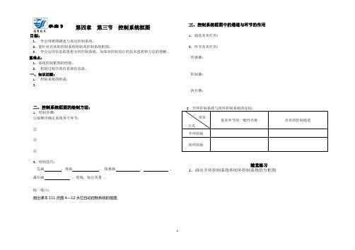 第三节___控制系统框图__学生用