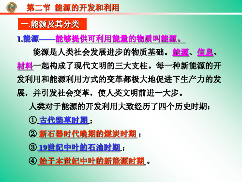 初中物理  能源的开发和利用3 沪科版优秀课件