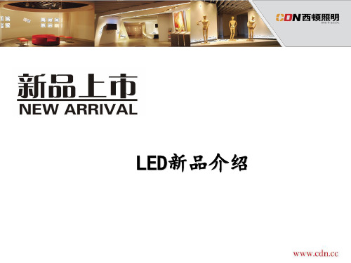 西顿照明7月LED新品介绍