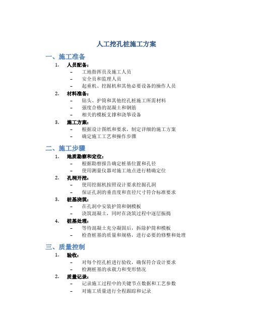 人工挖孔桩施工方案(doc-31)