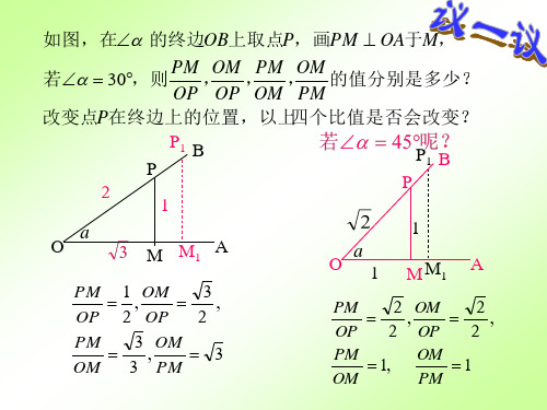 人教版初一数学锐角三角形(PPT)5-4