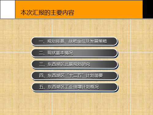 城市规划-东西湖区暨吴家山经济技术开发区空间发展战略规划