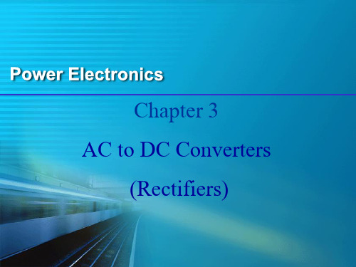 电力电子技术双语课件第3-4章