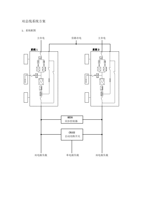 双总线系统方案