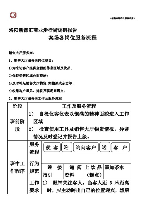 洛阳新都汇商业步行街调研报告