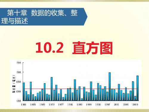 人教版七年级数学下册10.2《直方图》课件(共60张PPt)