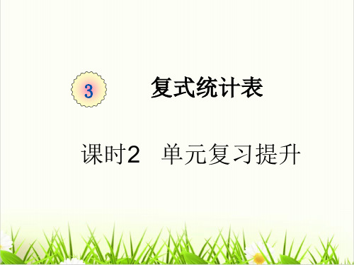 北京版数学《统计表》PPT(精选)1