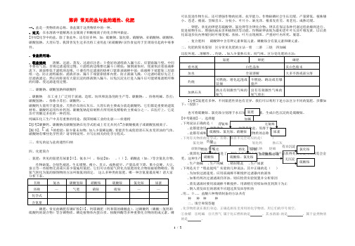 中考化学专题复习讲练第8讲常见的盐与盐的通性、化肥(无答案)