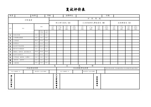 复试评价表【精校】.doc