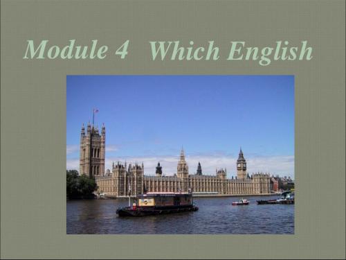 外研版高二英语选修八课件:module 4introduction