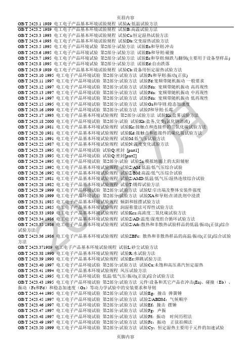 GB_T 2423.1-1989 电工电子产品基本环境试验规程 试验A：低温试...