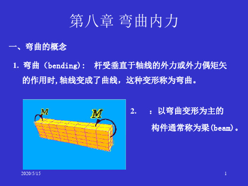 工程力学--梁的弯曲