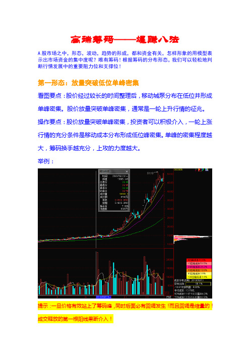 高端筹码——爆赚八法