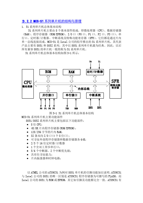 MCS-51系列单片机的结构与原理