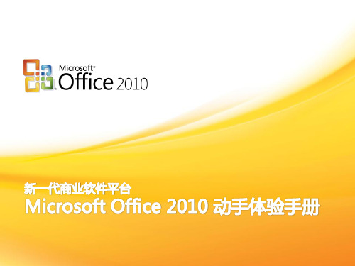 Microsoft Office 2010 动手体验手册