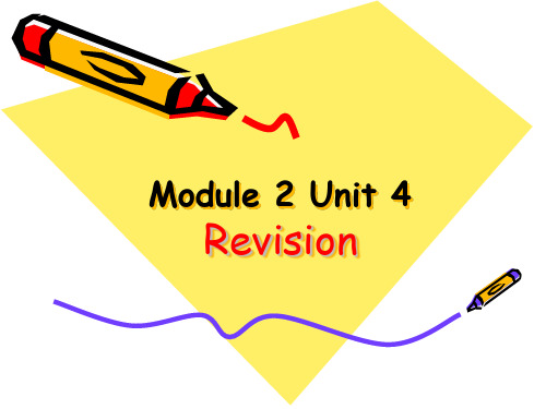 6A Module 2 Unit 4 Revision