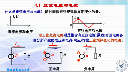 正弦电压和电流