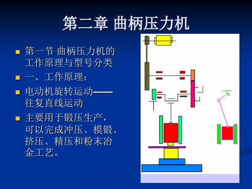 第二章 曲柄压力机 1