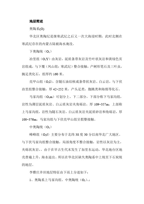 奥陶系