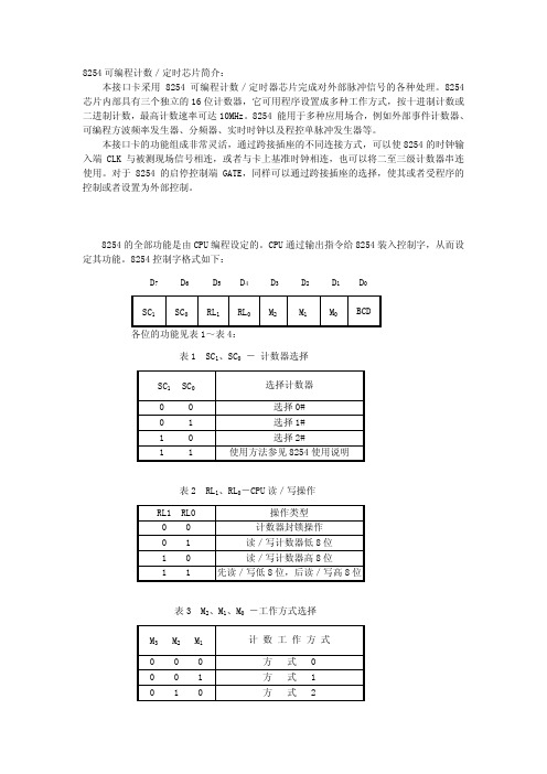 82c54中文简介