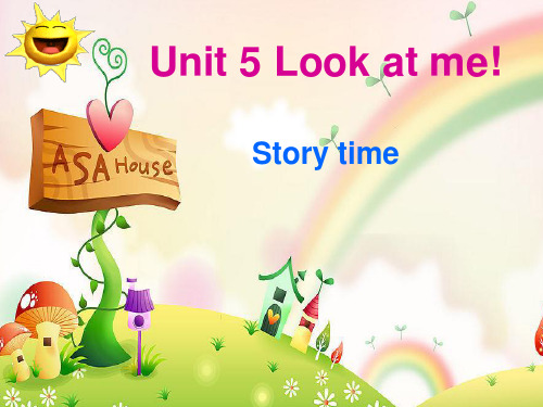 新教材译林3A_Unit5 Look at me!第一课时课件PPT