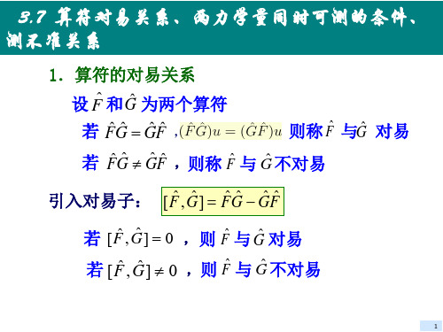 算符对易关系_第三章