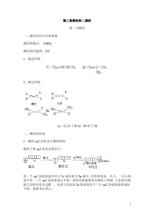 第三章烯烃和二烯烃