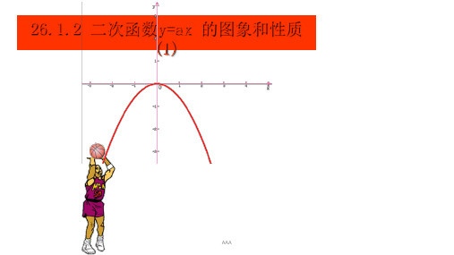 初三数学《二次函数的认识》PPT课件