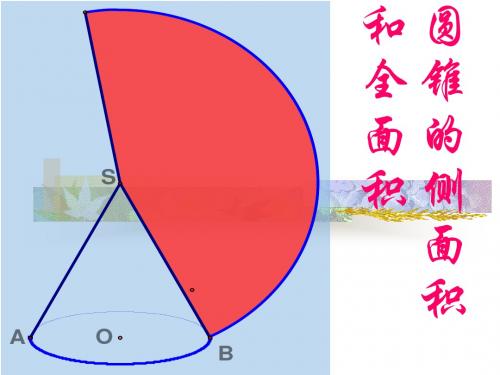 24.4.2圆锥的侧面展开图