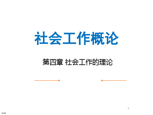 第四章社会工作理论