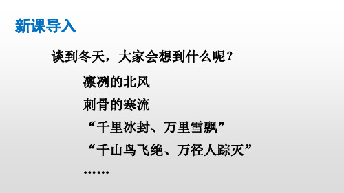 人教版部编版七年级上册语文 2《济南的冬天》课件 PPT(共38页)