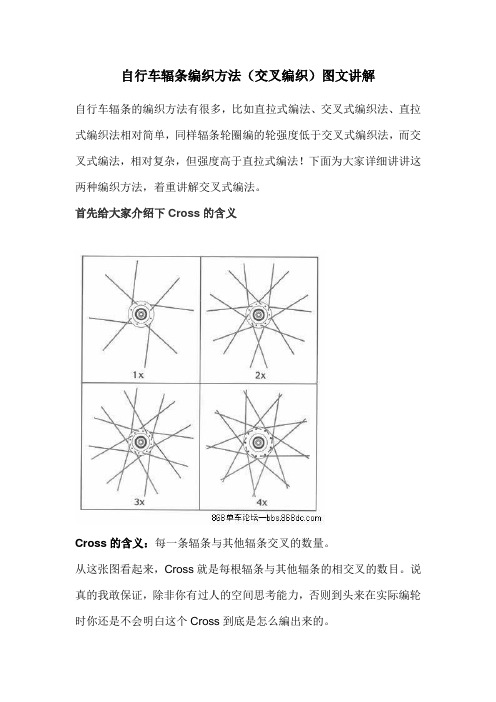 自行车辐条编织方法