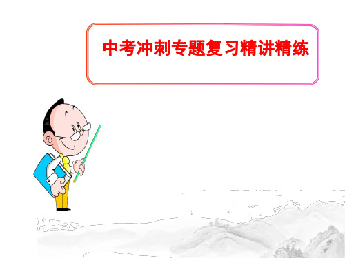 (名师整理)最新部编人教版语文中考专题复习《借景抒情类古诗词赏析》精讲精练